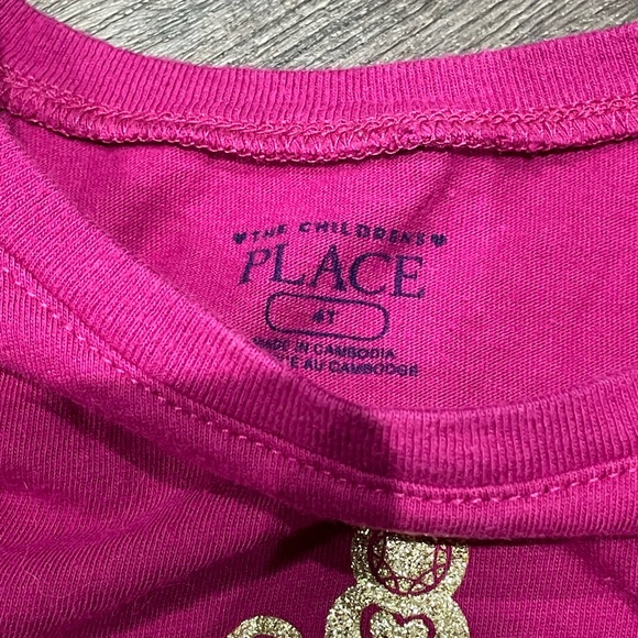 The Children’s place girl’s long sleeve shirt size 4T - Picture 4 of 5